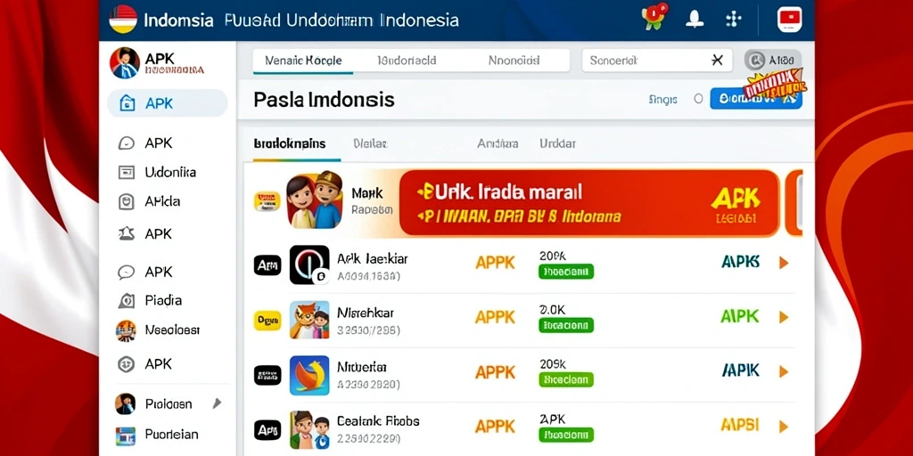 Tampilan antarmuka aplikasi yang modern dan menarik.