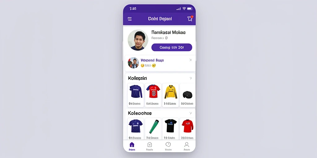 Tampilan menu utama GASWIN yang menarik dan mudah dinavigasi.