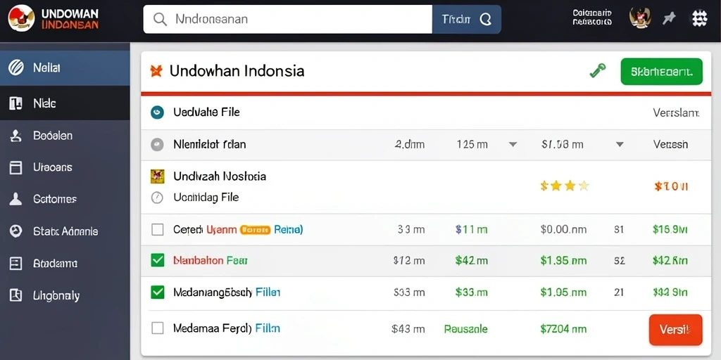Tampilan awal HQ777 yang menarik dan intuitif.