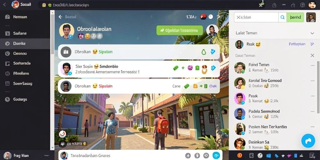 Screenshot aplikasi K3K3 menampilkan level yang penuh warna.