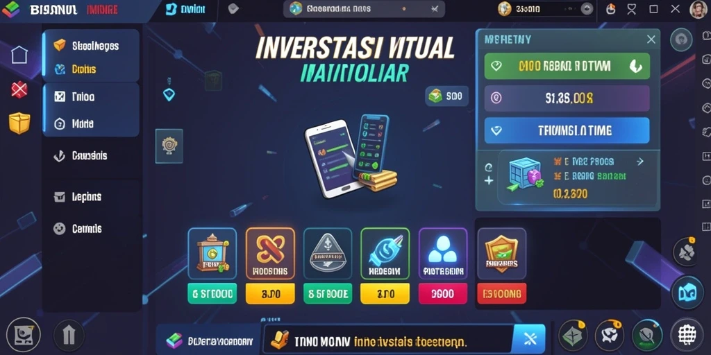 Screenshot menunjukkan tampilan permainan slot yang menarik.