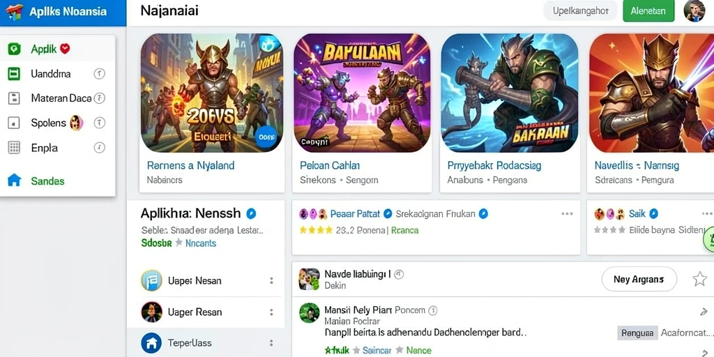 Tampilan antarmuka pengguna yang menarik dan mudah digunakan.