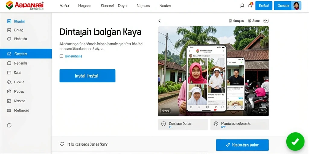 Tampilan antarmuka yang menarik dan mudah digunakan.