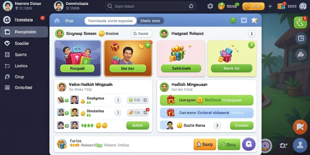 Tampilan antarmuka yang menarik dan mudah dinavigasi.