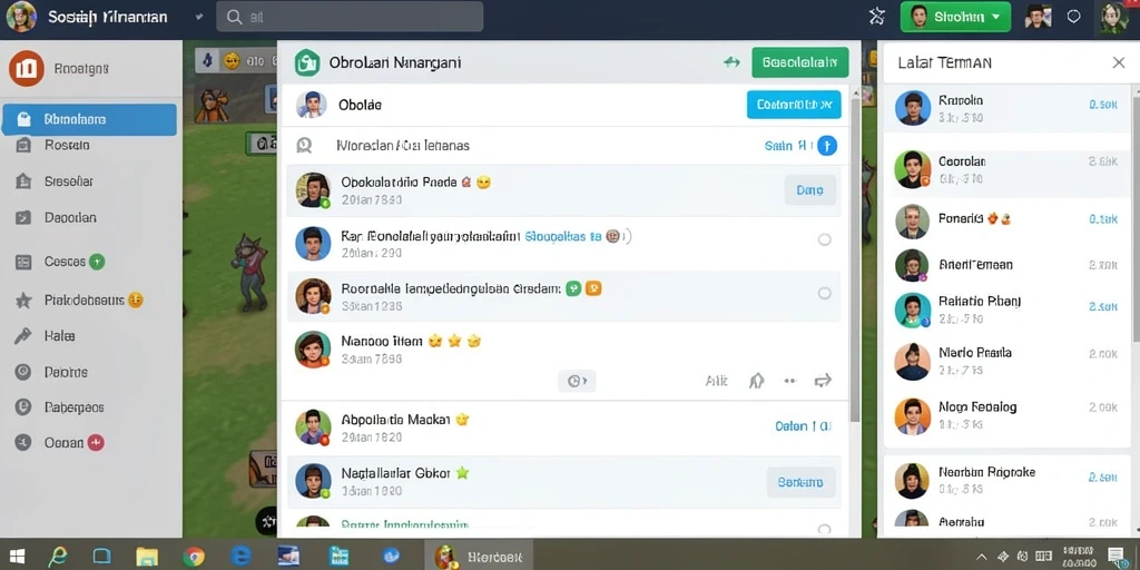 Tampilan antarmuka yang ramah pengguna dan menarik.